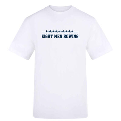 Eight Men Rowing Tee Thumbnail